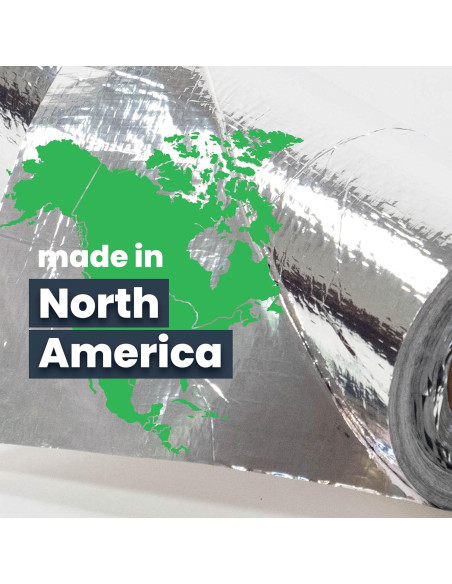 Aislamiento Barrera Radiante EcoFoil 4' x 125' (46.45 m)