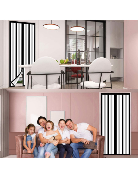 Cortina de Puerta Aislante Magnética SANJIANKER 90x204 cm