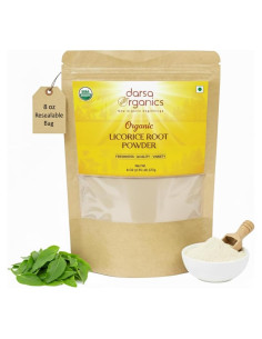 Polvo de Raíz de Regaliz Orgánico Darsa 227 g - Mulethi Natural