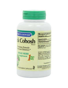 Raíz de Cohosh Negro Nature's Answer 90 Cápsulas 50 mg 2