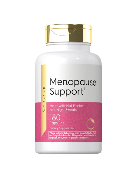 Suplemento Menopausia Carlyle 180 Cápsulas Herbal Sin OGM