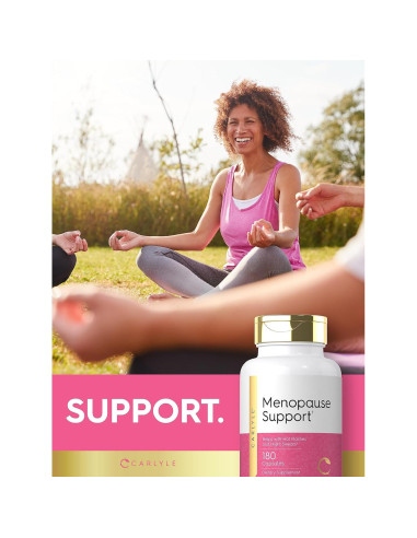 Suplemento Menopausia Carlyle 180 Cápsulas Herbal Sin OGM