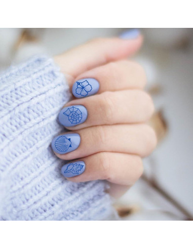 Estampador de Uñas PH PandaHall 3 Piezas Acero Inoxidable