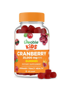 Gomitas de Arándano Lifeable 60 Unidades | Suplemento Vegano