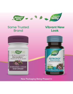 Suplemento Alivio Menopausia EstroSoy Nature's Way 60 Cápsulas 2