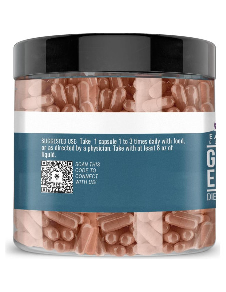 Extracto de Semilla de Uva Earthborn Elements 200 Cápsulas Puras