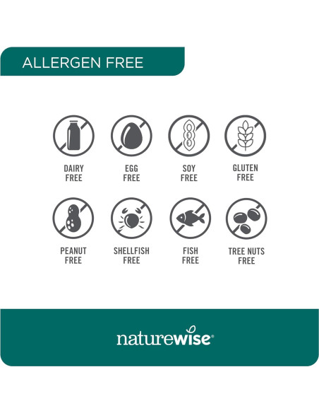 Multivitamina para Hombres NatureWise 60 Cápsulas - Salud y Estrés