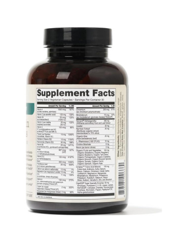 Multivitamina para Hombres NatureWise 60 Cápsulas - Salud y Estrés