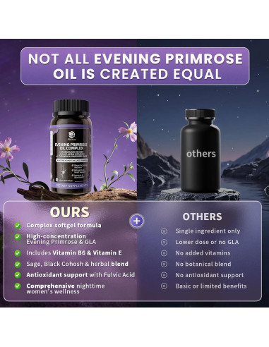 Aceite de Onagra Prensado en Frío Lukaree 90 Softgels 1000mg