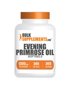 Aceite de Onagra 1300mg Softgels BulkSupplements 365 Unidades