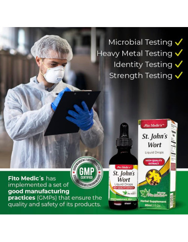 Suplemento Hierba de San Juan Fito Medic's 159g - Ultra Absorción