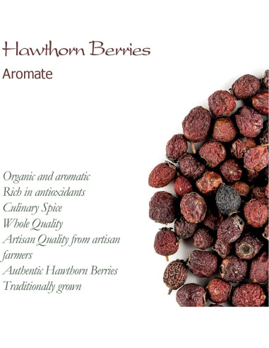 Baya de Espino Orgánica Entera 100g - Valley of Tea