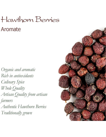 Baya de Espino Orgánica Entera 100g - Valley of Tea