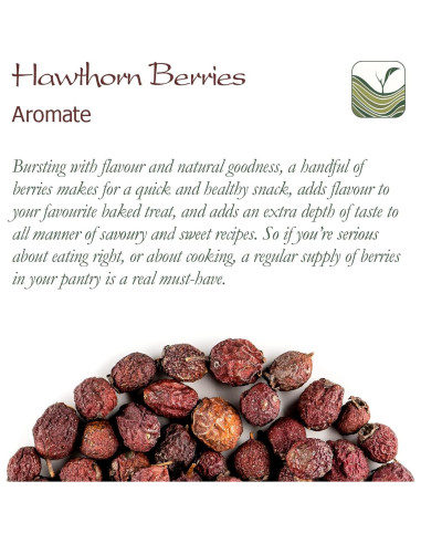 Baya de Espino Orgánica Entera 100g - Valley of Tea