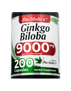 Cápsulas de Ginkgo Biloba FITO MEDIC'S 200 unidades 900 mg