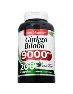 Cápsulas de Ginkgo Biloba FITO MEDIC'S 200 unidades 900 mg 2