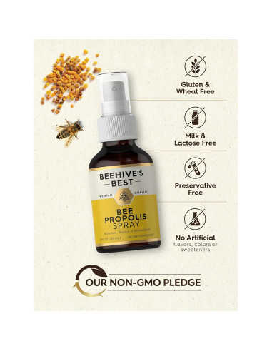 Spray de Propóleos de Abeja Carlyle 59 ml - Antioxidante Natural