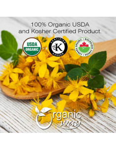 Té Herbal de Hierba de San Juan Orgánica 113g - Organic Way 2