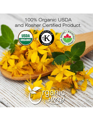 Té Herbal de Hierba de San Juan Orgánica 113g - Organic Way