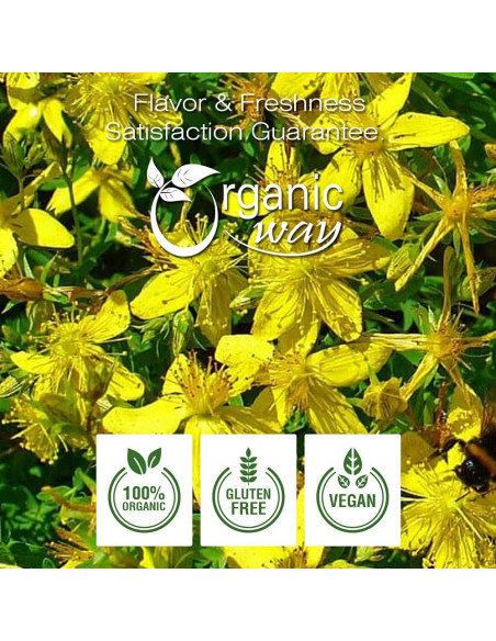 Té Herbal de Hierba de San Juan Orgánica 113g - Organic Way