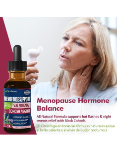 Gotas de Soporte Menopausia Nurbetoxa 118 ml - Cohosh Negro 2