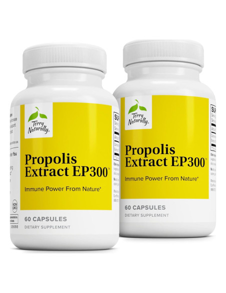 Terry Naturally Extracto de Propóleos EP300 - 60 Cápsulas