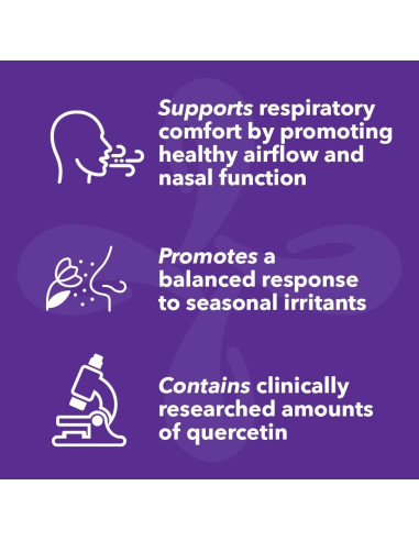 Breathe-X LifeSeasons - Suplemento Alivio Alergias 90 Cápsulas