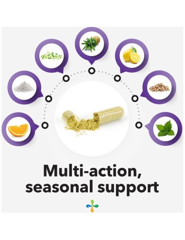 Breathe-X LifeSeasons - Suplemento Alivio Alergias 90 Cápsulas