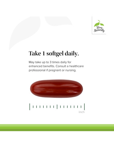 Suplemento Inmunológico y Cardiovascular Terry Naturally 60 Gelatinas