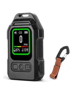Detector de Monóxido de Carbono 3-en-1 Jleiiofe Portátil