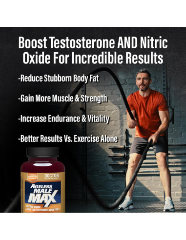 Ageless Male Max Suplemento Testosterona 60 Tabletas