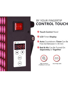 Lámpara de Terapia de Luz Roja Supersred 60 LEDs Doble Chip 2