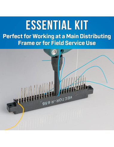 Kit de Envoltura de Cables Eléctricos Jonard WWK-1 22-24 AWG
