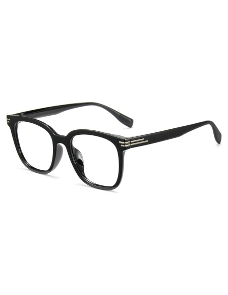 Gafas de luz azul Cyxus unisex marco acetato negro 16.8x8cm