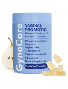 Gomitas Probioticas Vaginales GynoCare 60 Unidades pH Balance