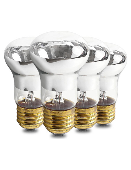 Bombilla Incandescente R39 E17 25W Seentech - Paquete 4
