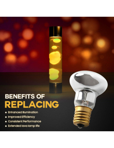 Bombilla Incandescente R39 E17 25W Seentech - Paquete 4