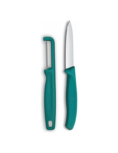 Set de Cuchillos de Pelar Victorinox Swiss Classic 2 Piezas Verde