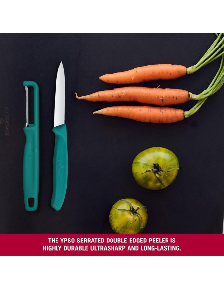 Set de Cuchillos de Pelar Victorinox Swiss Classic 2 Piezas Verde