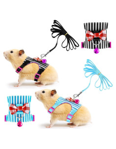 Juego de Arnés y Correa para Hámster SATINIOR - Tamaño S
