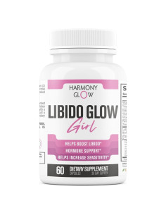 Aumentador de Libido para Mujeres Libido Glow Girl - 60 Cápsulas