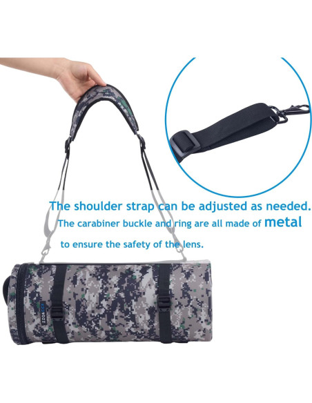 Bolsa de lente ZZQ&CCF para cámara Sony FE 400-800mm