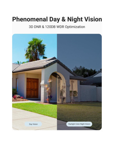 Cámara de Seguridad PoE ANNKE C500 3K con Audio y Visión Nocturna