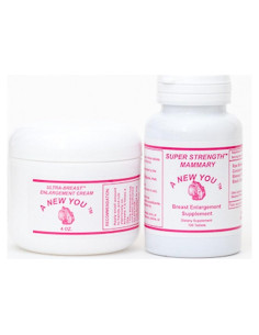 Duo Aumento de Senos SOR: Píldoras 100u + Crema Natural