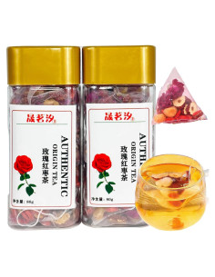 Té de Frutas Shengmingxi 160g - Dátil Rojo, Longan y Goji