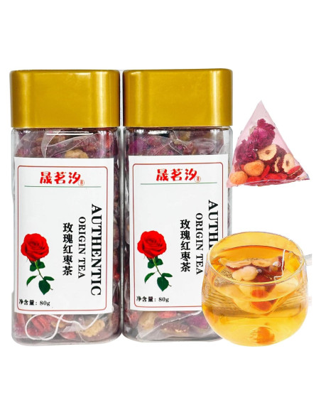Té de Frutas Shengmingxi 160g - Dátil Rojo, Longan y Goji