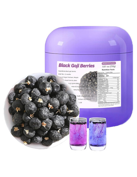 Bayas de Goji Negras Secas MIHUNTANG 250g - Té Natural
