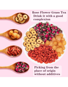 Té de Frutas Shengmingxi 160g - Dátil Rojo, Longan y Goji 2