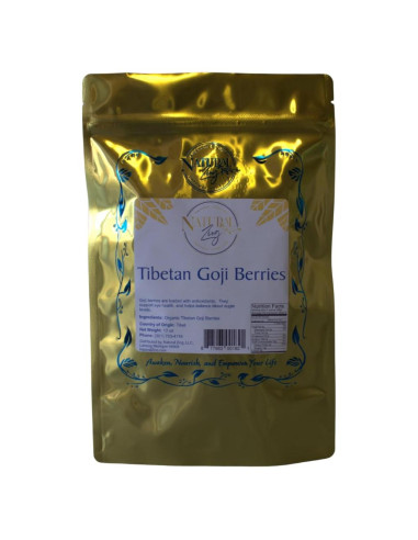 Bayas de Goji Tibetanas Auténticas Natural Zing 454 g