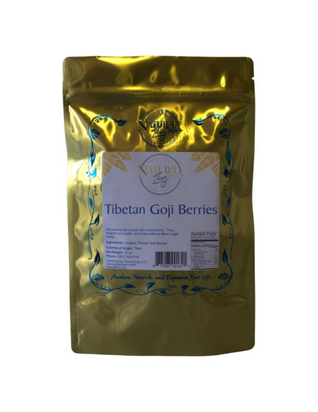 Bayas de Goji Tibetanas Auténticas Natural Zing 454 g